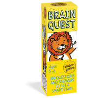Brain Quest Kindergarten: 300 Questions and Answers to Get a Smart Start 